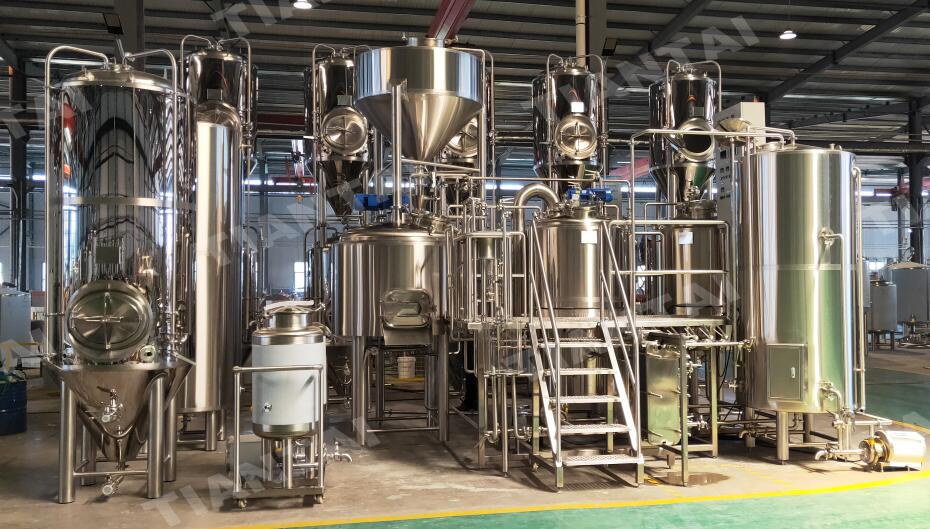 <b>600L beer making machine was shipped to Australia</b>